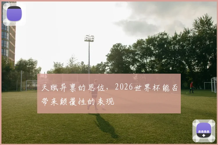 天赋异禀的恩佐,2026世界杯能否带来颠覆性的表现
